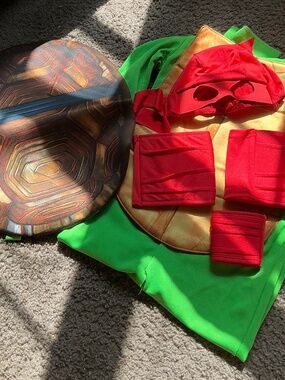 Kids Raphael Jumpsuit Costume - TMNT Mutant Mayhem